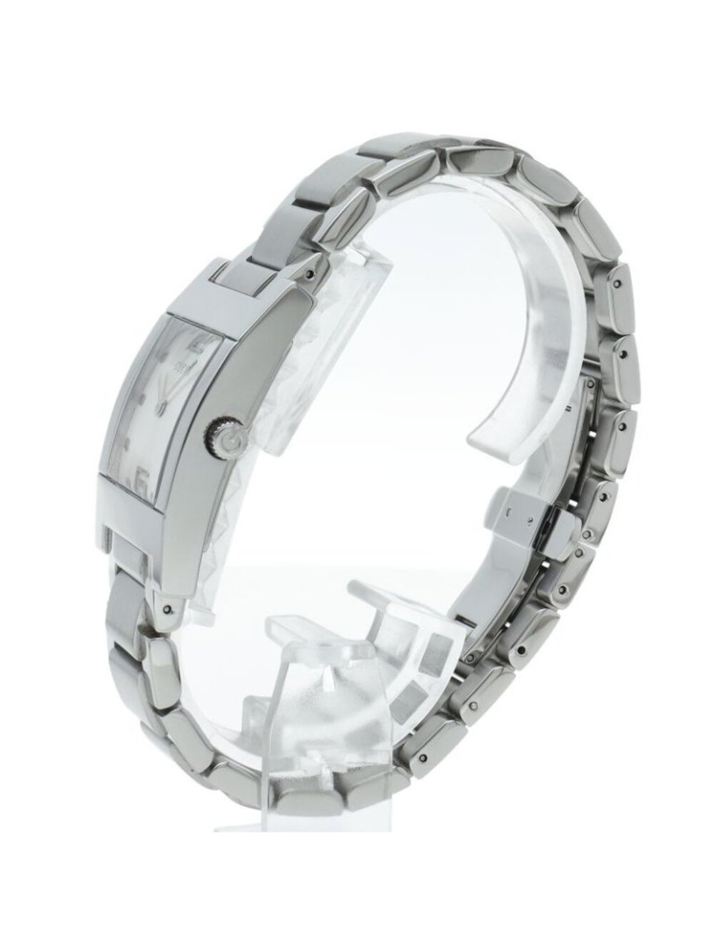 Gucci Square Watch 7700 M SS Silver Polished - Picture 3 of 6